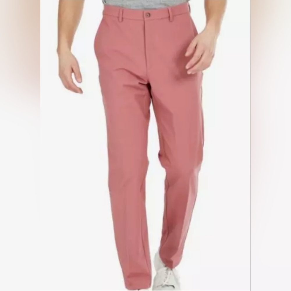 Lauren Ralph Lauren Pants Mens 34 x 32 Red Norton Active Dress Classic Fit NWT